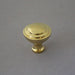 Period Brass Solent Cabinet Knob