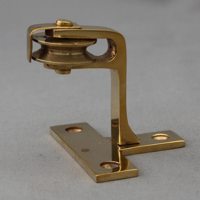 Brass directional pulley