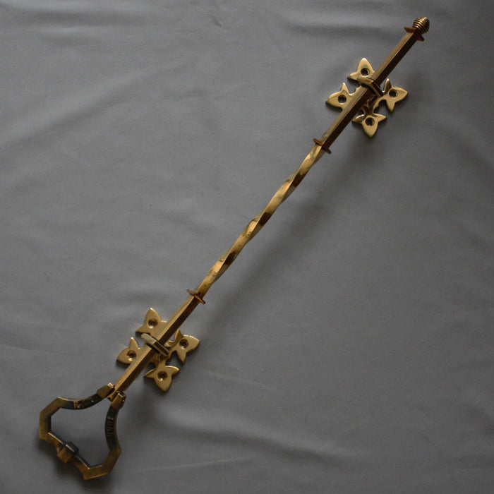 Victorian Brass Lichfield Bell Pull
