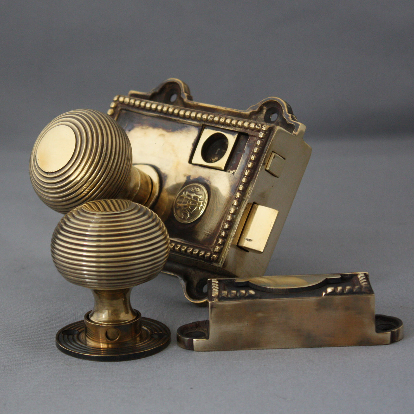 Brass Regency Rim Latch | Architectural Decor