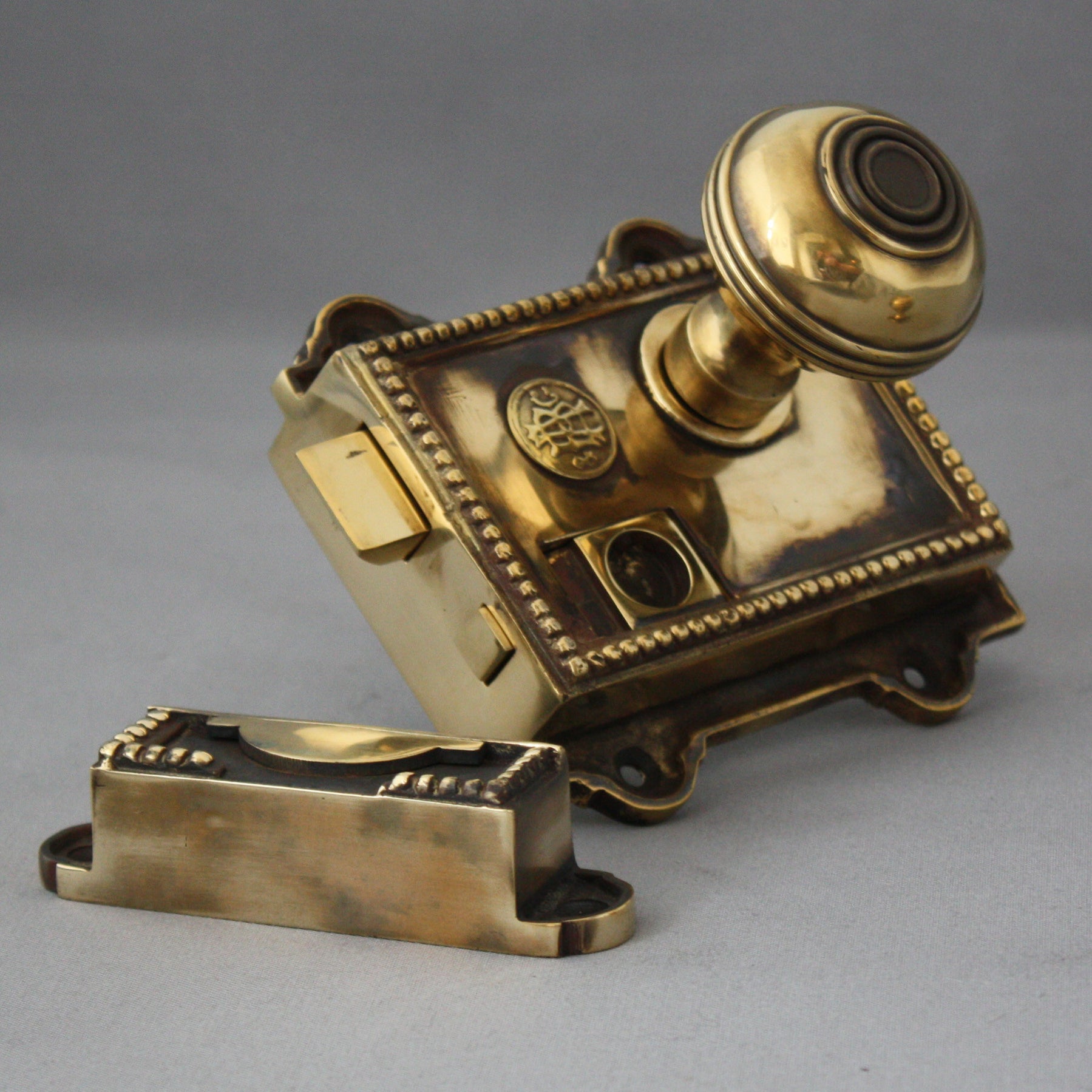 Brass Regency Rim Latch | Architectural Decor