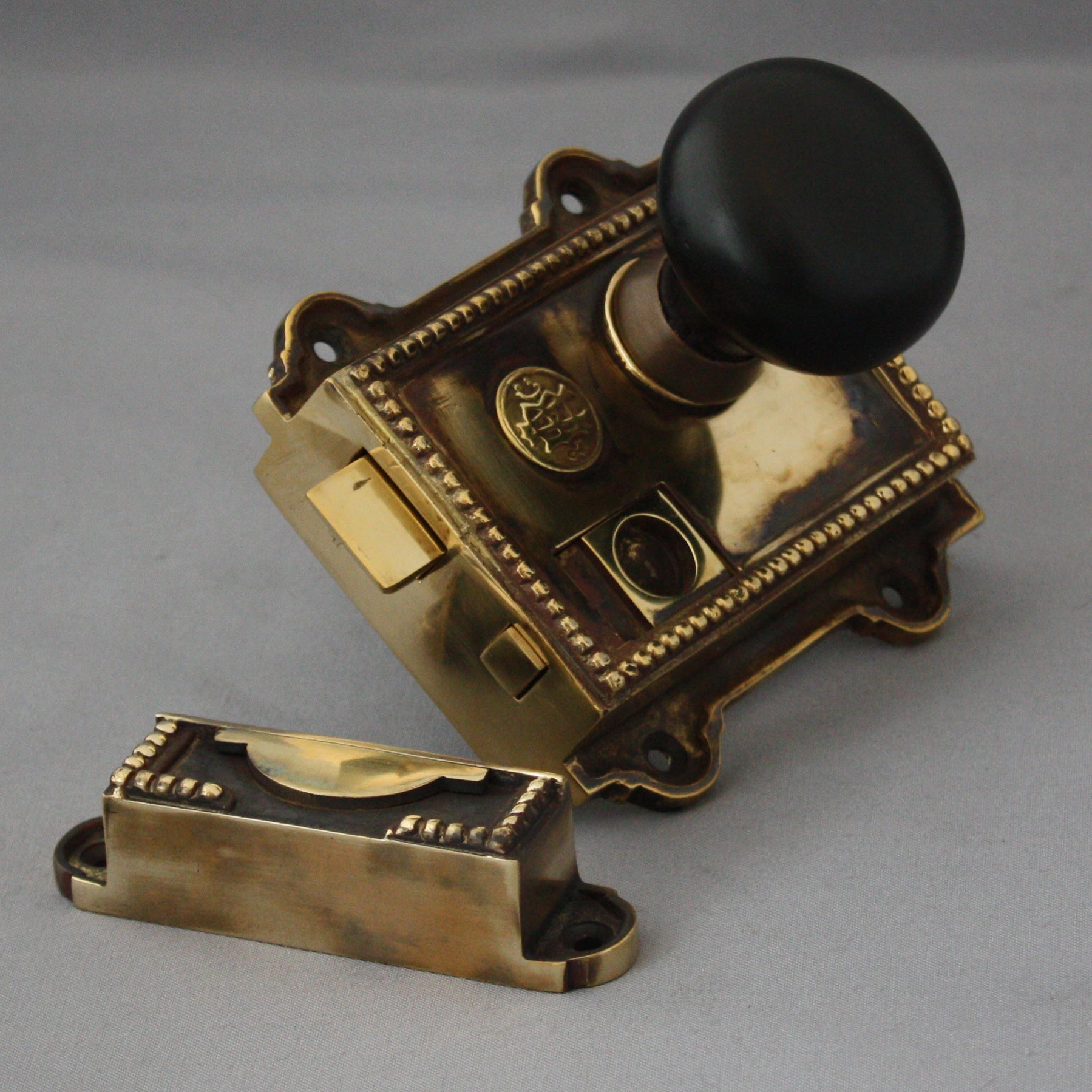 Brass Regency Rim Latch | Architectural Decor