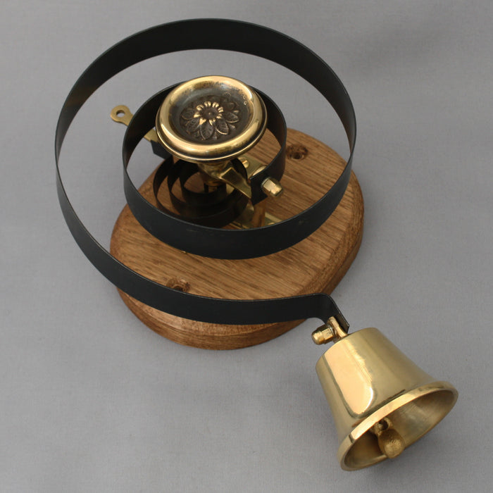 Brass Victorian Front Servants Bell