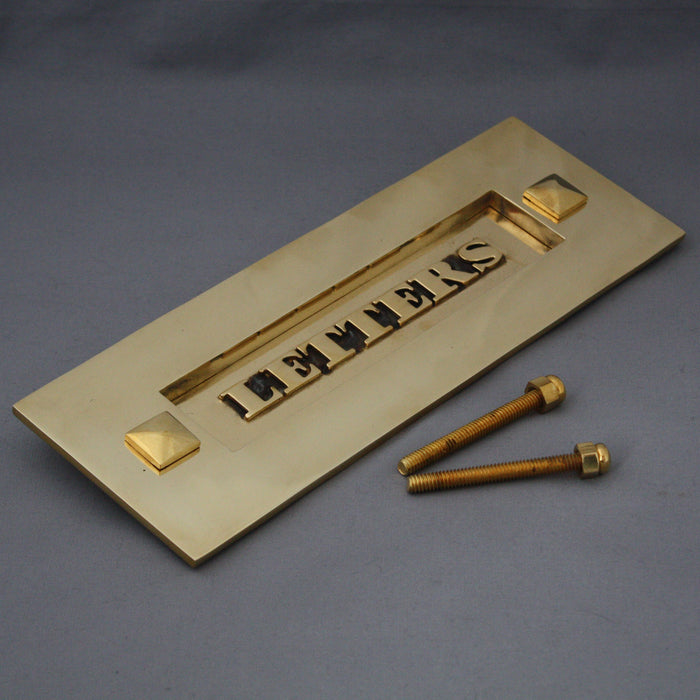 Brass Classic Victorian Letterbox