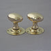 Reclaimed Brass Oval Knobs