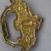 Antique Victorian Gilt Brass Pull Handles