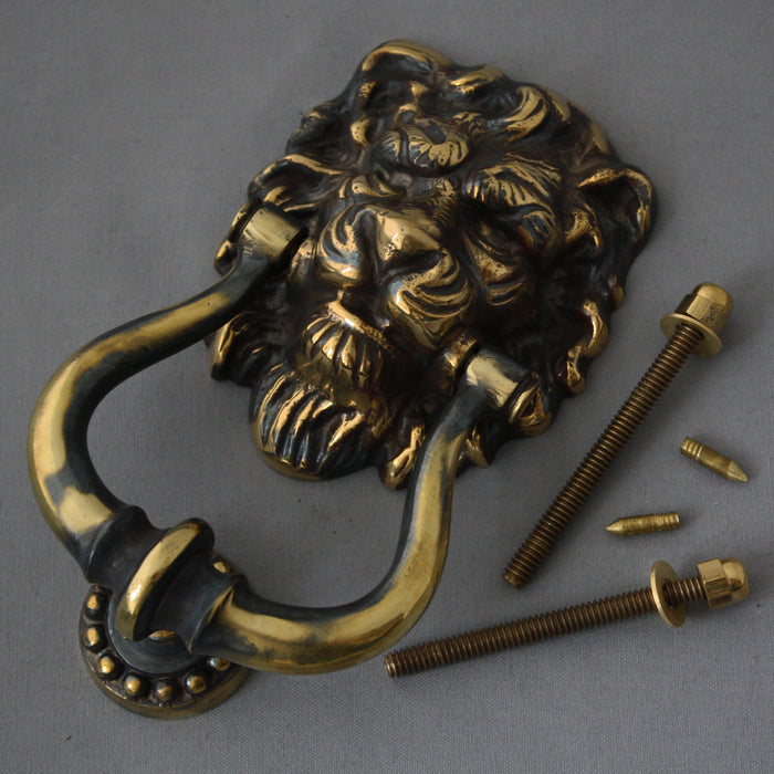 Antique Lion Head Knocker