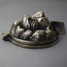 Lions Head Antique Nickel Yale Lock Cover