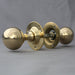 Edwardian Ball Brass Door Knobs