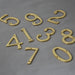 Traditional Brass Front Door Numerals