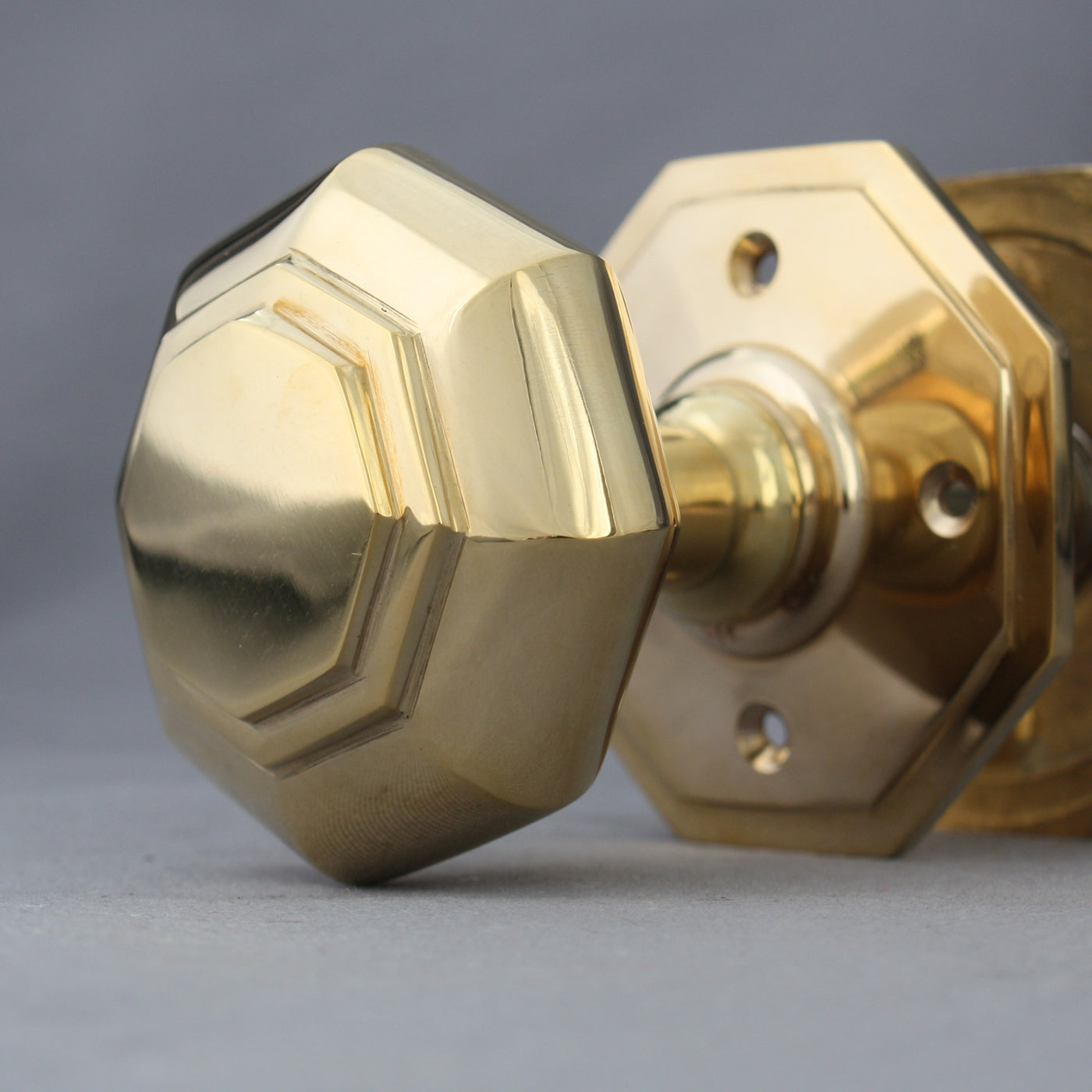 Georgian Octagonal Door Handles | Architectural Decor