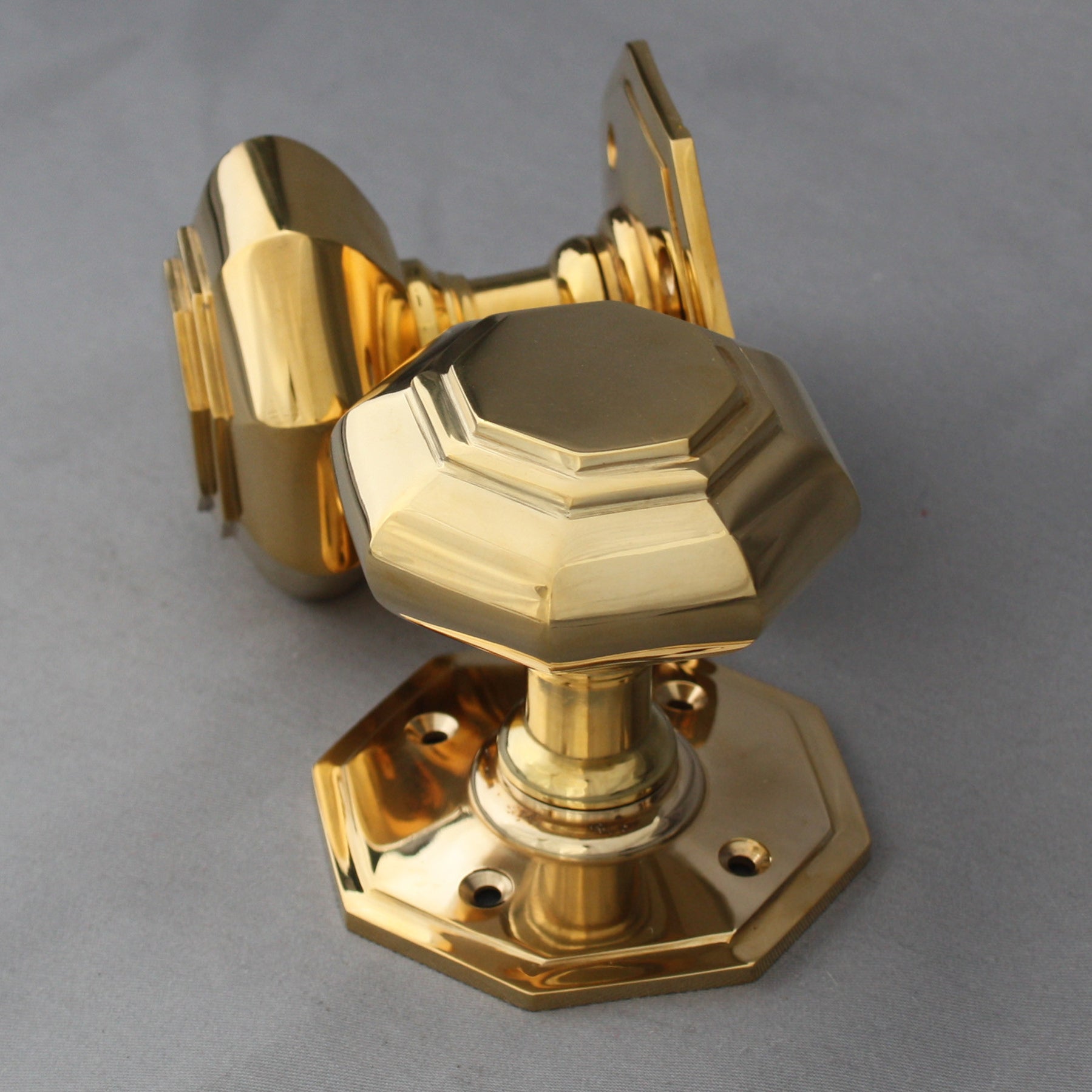 Georgian Octagonal Door Handles | Architectural Decor