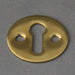 brass open escutcheon