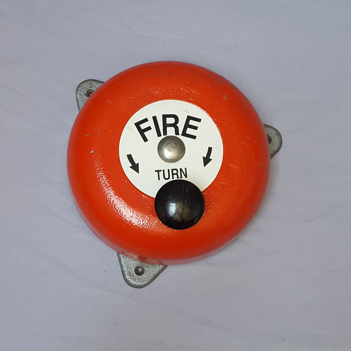 Reclaimed Hand Turn Fire Bell