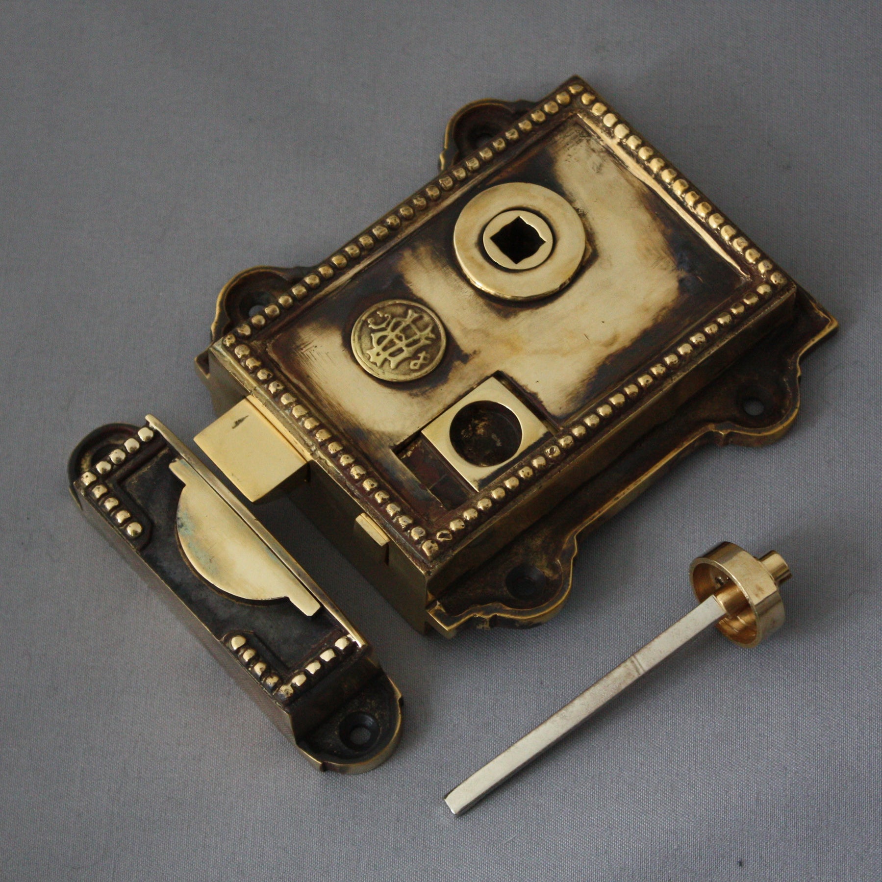 Brass Regency Rim Latch | Architectural Decor