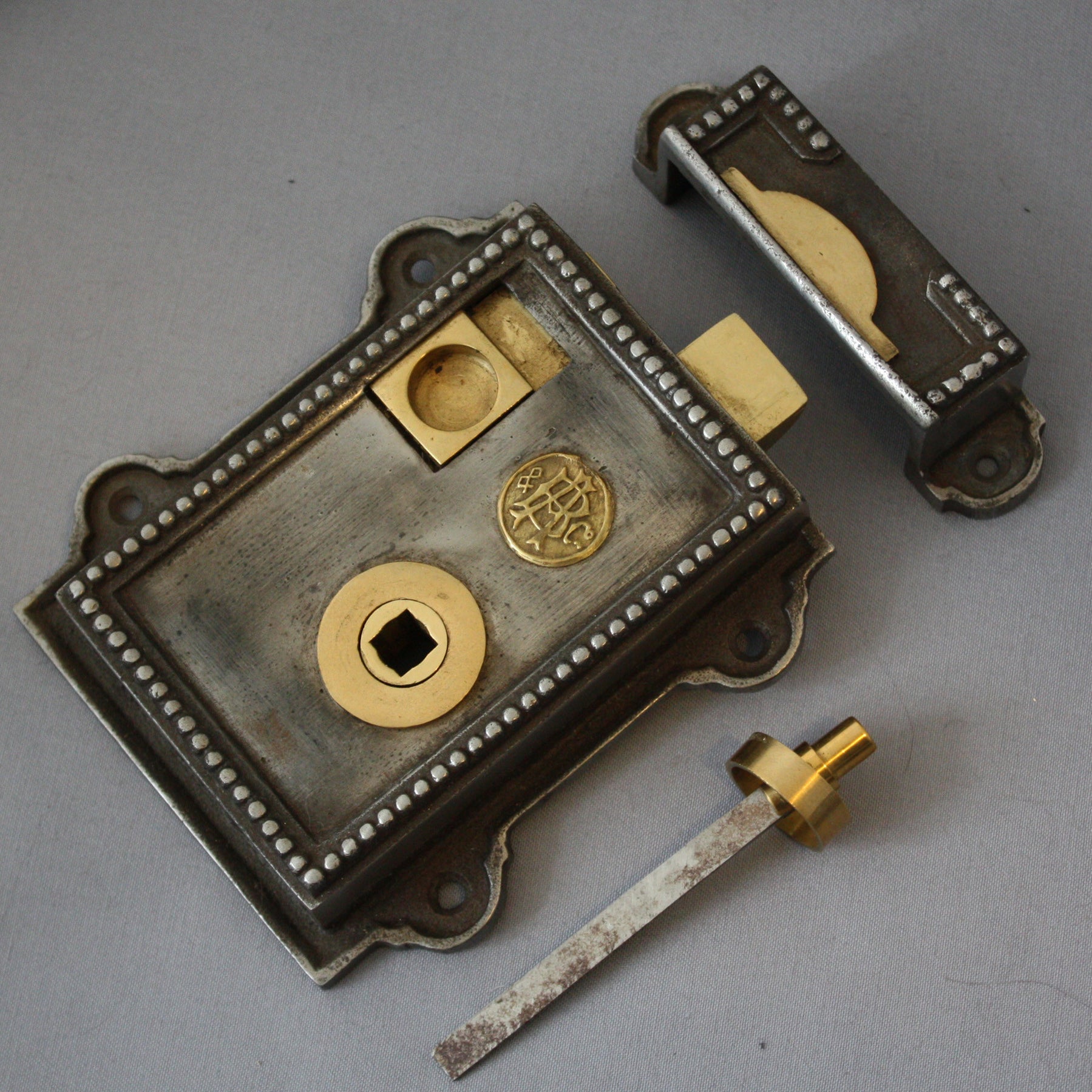Cast Iron Regency Rim Latch | Architectural Decor