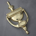 Adams style brass door knocker