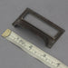 Small Antique Industrial Pull Handle and Label Holder