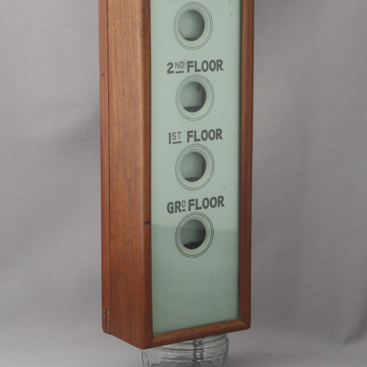 Glass Call Box Servants or Staff Vertical Call Box | Architectural Decor