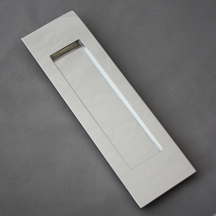 Chrome Vertical Letterbox and Internal Flap