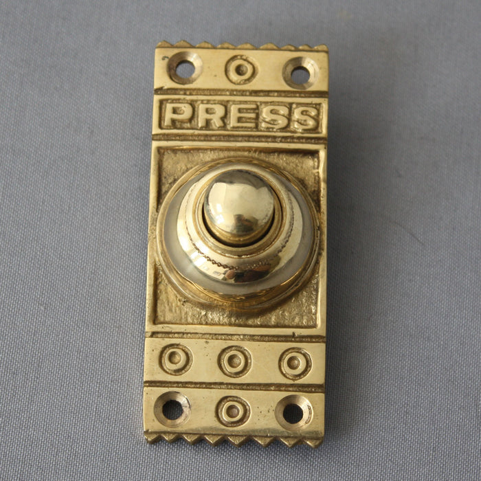 Arts and Crafts Electric Bell Push