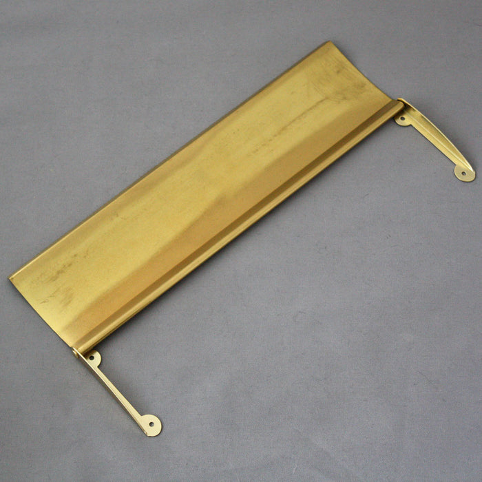 Interior Letter Tidy / Inner Flap For Letter Plate - 5 Finishes: Polished Brass, Satin Steel