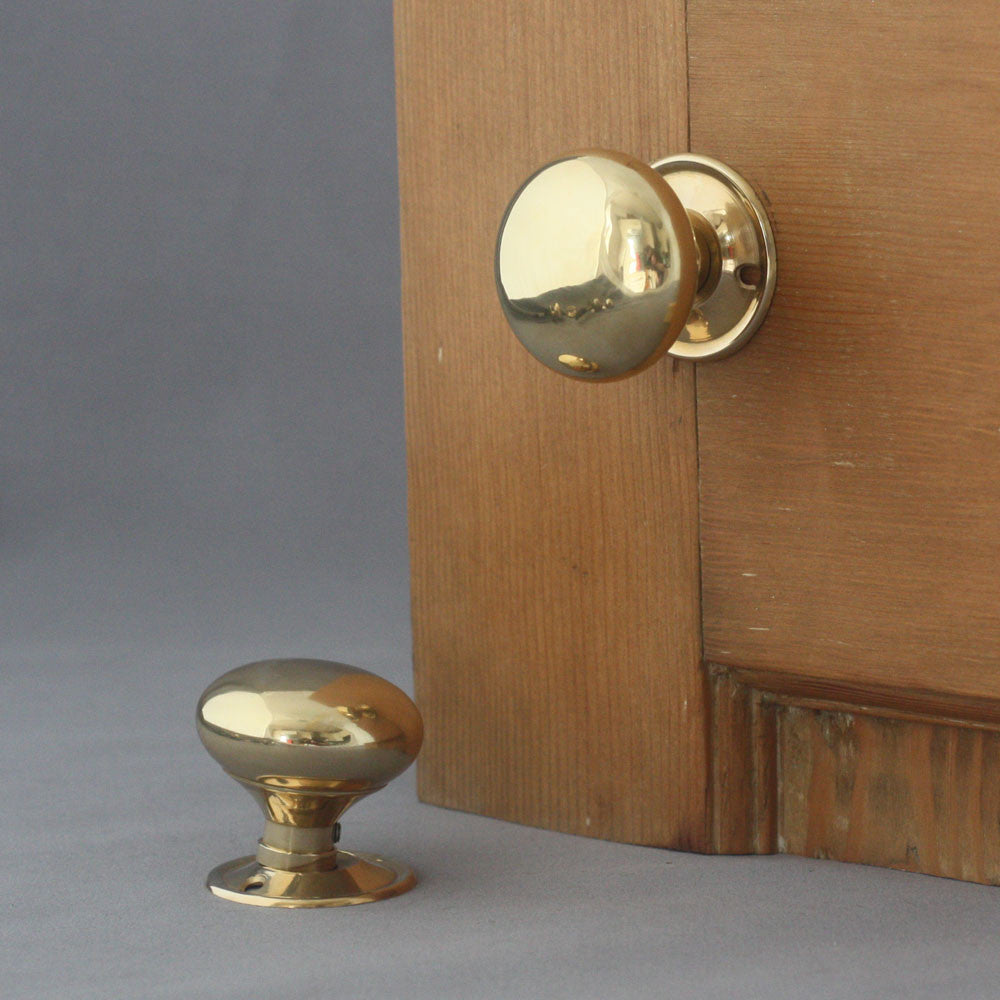 Brass Cottage Door Knob | Architectural Decor