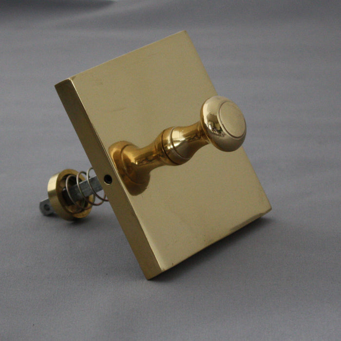 Victorian Mechanical Brass Bell Pull