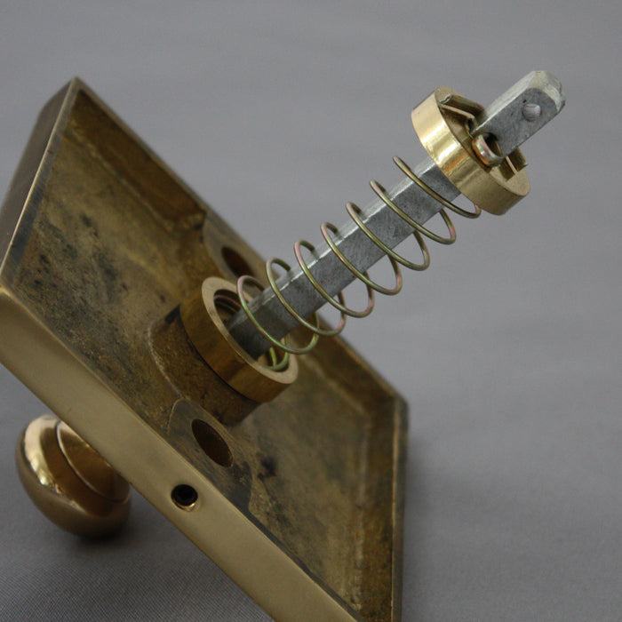 Victorian Mechanical Brass Bell Pull
