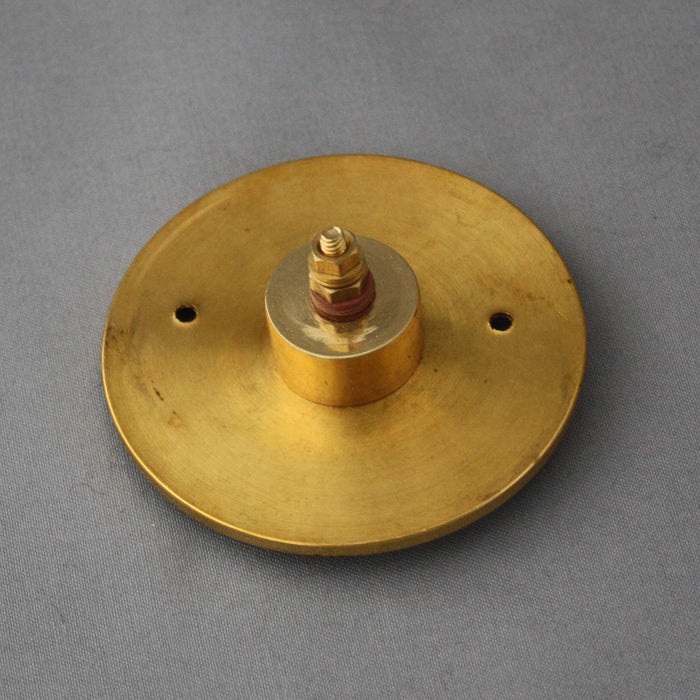 'Visitors' Brass Electric Bell Push