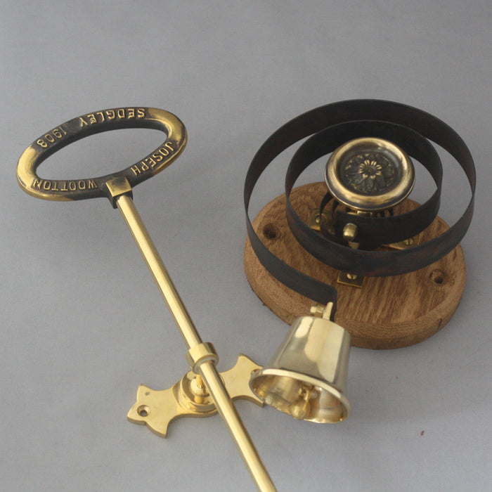 Brass Winchester Bell Pull & Bell