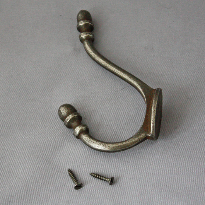 Bare Iron Hat and Coat Hook