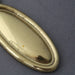 Brass Victorian Raised Oval Escutcheon