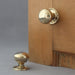 Small Brass Cottage Door Knobs