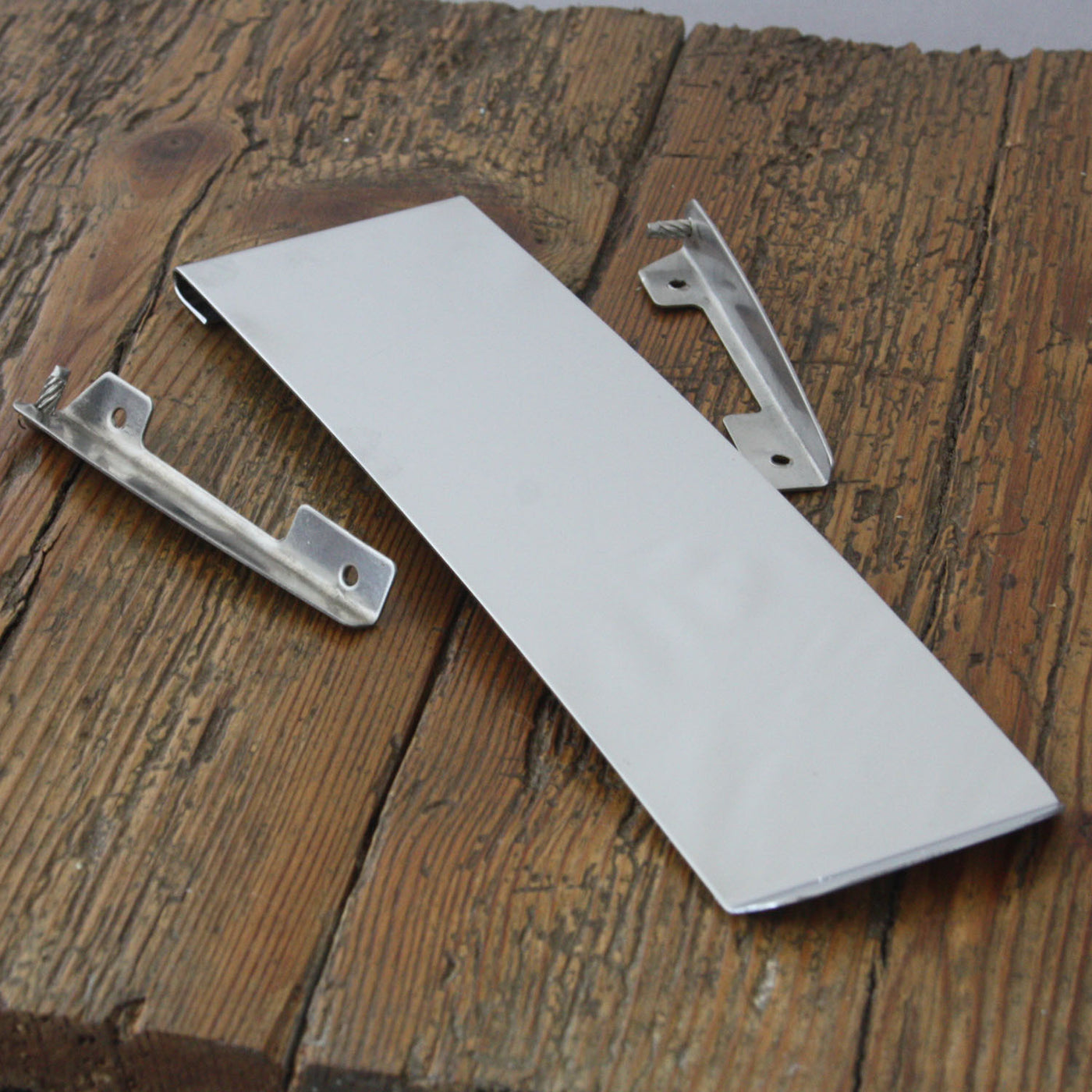 Chrome Vertical Letterbox Flap/Tidy | Architectural Decor